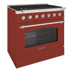 Hallman 36" Classico Series Freestanding Range - HCLR - The Home Selection