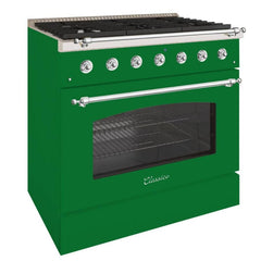 Hallman 36" Classico Series Freestanding Range - HCLR - The Home Selection