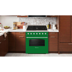 Hallman 36" Classico Series Freestanding Range - HCLR - The Home Selection