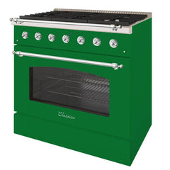 Hallman 36" Classico Series Freestanding Range - HCLR - The Home Selection