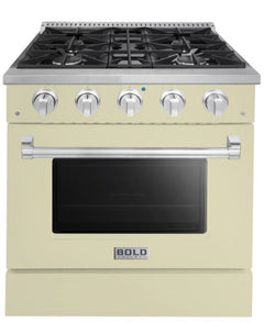 Hallman 30" Freestanding BOLD Series Range - HBR