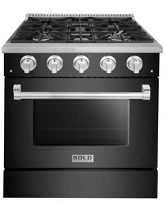 Hallman 30" Freestanding BOLD Series Range - HBR