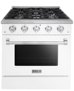 Hallman 30" Freestanding BOLD Series Range - HBR