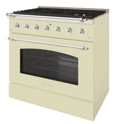 Hallman 36" Classico Series Freestanding Range - HCLR