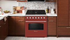 Hallman 36" Classico Series Freestanding Range - HCLR