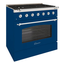 Hallman 36" Classico Series Freestanding Range - HCLR