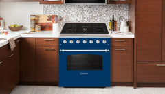 Hallman 36" Classico Series Freestanding Range - HCLR
