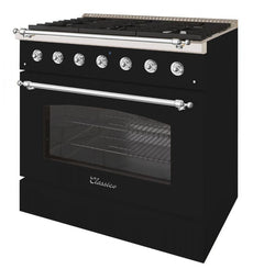 Hallman 36" Classico Series Freestanding Range - HCLR