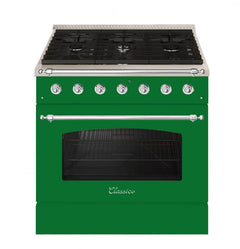 Hallman 36" Classico Series Freestanding Range - HCLR