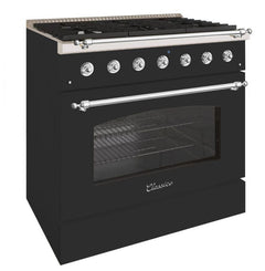 Hallman 36" Classico Series Freestanding Range - HCLR