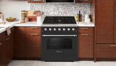 Hallman 36" Classico Series Freestanding Range - HCLR