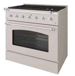 Hallman 36" Classico Series Freestanding Range - HCLR