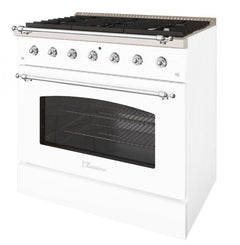 Hallman 36" Classico Series Freestanding Range - HCLR