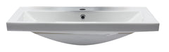 EAGO White Ceramic 32 x19  Rectangular Drop In Sink - BH001