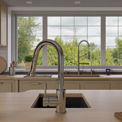 Alfi 17  Undermount Rectangular Granite Composite Kitchen Prep Sink - AB1720UM
