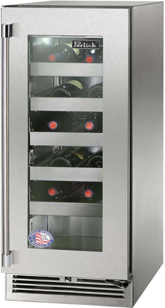 Perlick 15" Signature Series Wine Reserve – Indoor Model - HP15WS-4
