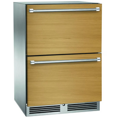 Perlick 24" Signature Series Marine Grade Freezer Drawers - HP24FM-4