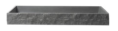 Alfi 39  Solid Concrete Gray Matte Trough Sink for the Bathroom - ABCO39TR