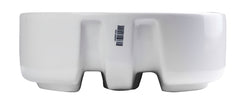 EAGO 16  ROUND CERAMIC ABOVE MOUNT BATHROOM BASIN VESSEL SINK - BA129