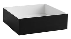 Alfi Black Matte 14  Square Solid Surface Resin Sink - ABRS14SBM