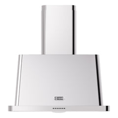 ILVE 30" Majestic Wall Mount Range Hood with 600 CFM Blower Anti-grease Filter 2 Warming Lights Filter Light Indicator Auto-off Function and 4 Fan Speeds - UAM76 - The Home Selection