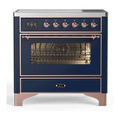 ILVE 36" Majestic II Series Electric Induction and Electric Oven Range with 5 Elements - UMI09NS3 - The Home Selection