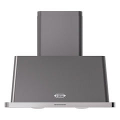 ILVE 36" Majestic Wall Mount Range Hood with 850 CFM Blower Anti-grease Filter 2 Warming Lights Filter Light Indicator Auto-off Function and 4 Fan Speeds - UAM90 - The Home Selection