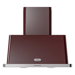 ILVE 36" Majestic Wall Mount Range Hood with 850 CFM Blower Anti-grease Filter 2 Warming Lights Filter Light Indicator Auto-off Function and 4 Fan Speeds - UAM90 - The Home Selection