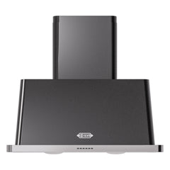 ILVE 36" Majestic Wall Mount Range Hood with 850 CFM Blower Anti-grease Filter 2 Warming Lights Filter Light Indicator Auto-off Function and 4 Fan Speeds - UAM90 - The Home Selection
