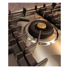 ILVE II 30 Inch Built-In Gas Cooktop with 5 Burners in Stainless Steel - UHCPT75NSSG - The Home Selection