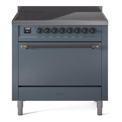 ILVE Nostalgie II 36″ Induction Range with 6 Elements - UPI366 - The Home Selection