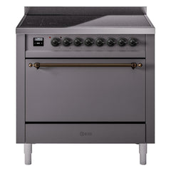 ILVE Nostalgie II 36″ Induction Range with 6 Elements - UPI366 - The Home Selection