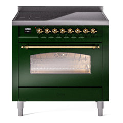 ILVE Nostalgie II 36″ Induction Range with 6 Elements - UPI366 - The Home Selection