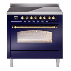 ILVE Nostalgie II 36″ Induction Range with 6 Elements - UPI366 - The Home Selection