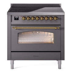 ILVE Nostalgie II 36″ Induction Range with 6 Elements - UPI366 - The Home Selection
