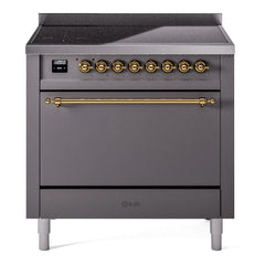 ILVE Nostalgie II 36″ Induction Range with 6 Elements - UPI366 - The Home Selection