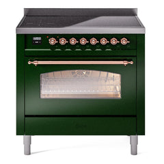ILVE Nostalgie II 36″ Induction Range with 6 Elements - UPI366 - The Home Selection