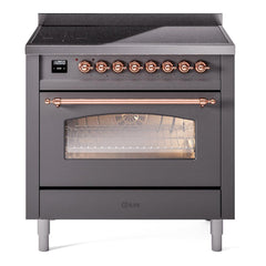 ILVE Nostalgie II 36″ Induction Range with 6 Elements - UPI366 - The Home Selection