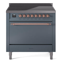 ILVE Nostalgie II 36″ Induction Range with 6 Elements - UPI366 - The Home Selection