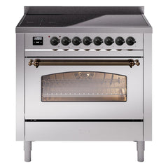 ILVE Nostalgie II 36″ Induction Range with 6 Elements - UPI366 - The Home Selection