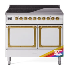 ILVE Nostalgie II 40" Induction Range Nostalgie II • Noblesse Trim - UNDI406 - The Home Selection