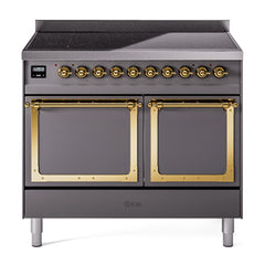 ILVE Nostalgie II 40" Induction Range Nostalgie II • Noblesse Trim - UNDI406 - The Home Selection