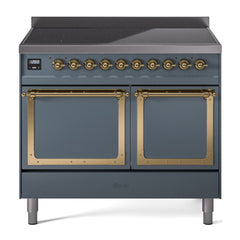 ILVE Nostalgie II 40" Induction Range Nostalgie II • Noblesse Trim - UNDI406 - The Home Selection