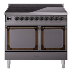 ILVE Nostalgie II 40" Induction Range Nostalgie II • Noblesse Trim - UNDI406 - The Home Selection