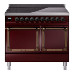 ILVE Nostalgie II 40" Induction Range Nostalgie II • Noblesse Trim - UNDI406 - The Home Selection
