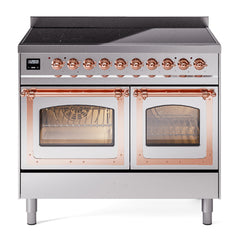 ILVE Nostalgie II 40" Induction Range Nostalgie II • Noblesse Trim - UNDI406 - The Home Selection