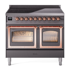 ILVE Nostalgie II 40" Induction Range Nostalgie II • Noblesse Trim - UNDI406 - The Home Selection