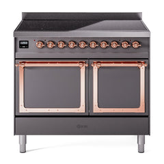 ILVE Nostalgie II 40" Induction Range Nostalgie II • Noblesse Trim - UNDI406 - The Home Selection