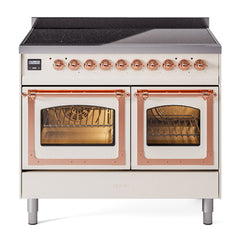 ILVE Nostalgie II 40" Induction Range Nostalgie II • Noblesse Trim - UNDI406 - The Home Selection