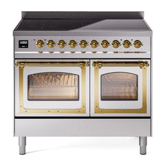 ILVE Nostalgie II 40" Induction Range Nostalgie II • Noblesse Trim - UNDI406 - The Home Selection